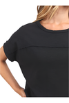 FOXWOOD ALLISON TEE DRESS - BLACK