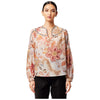 ONCE WAS ALTAIR COTTON SILK TOP - ARIES FLORAL