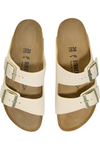 BIRKENSTOCK ARIZONA NUBUCK LEATHER - ECRU