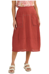 NATURALS BALLOON SKIRT - CEDAR