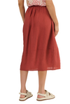 NATURALS BALLOON SKIRT - CEDAR