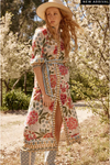 ONCE WAS CARMEN MAXI DRESS - AZALEA FIELDS