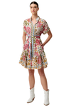 ONCE WAS CLEMENTINE SHIRT DRESS - AZALEA FIELDS