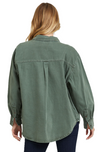 FOXWOOD DAISY OVER SHIRT - SAGE GREEN