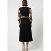 ONCE WAS EMPRESS WOOL KNIT DRESS - WINTER FLORAL