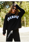 HAMMILL & CO FRENCHIE SWEAT - BLACK