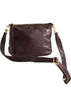 JUJU & CO FRIDA CROSSBODY BAG - CHOCOLATE