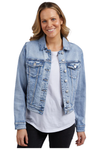 FOXWOOD GEORGIA DENIM JACKET - LIGHT BLUE