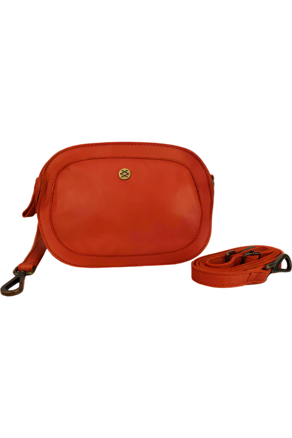 KOMPANERO HALO CROSSBODY BAG - BURNT ORANGE