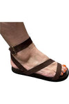 MOLLINI HILROA SUEDE SANDAL - CHOCOLATE