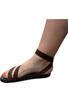 MOLLINI HILROA SUEDE SANDAL - CHOCOLATE