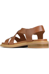 EOS ORNAMENTS SANDALS - BRANDY