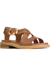 EOS ORNAMENTS SANDALS - BRANDY