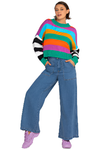 BOOM SHANKAR PIPI JUMPER - MULTI STRIPE