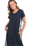 FOXWOOD RECOVERY DRESS - NAVY