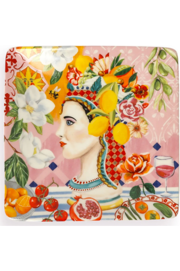 LALA LAND SQUARE TRINKET TRAY - ITALIAN SUMMER