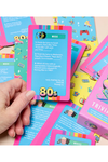 JOS 80's TRIVIA CARDS