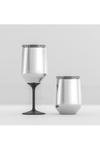 HUSKI WINE TUMBLER 2.0 - BRUSHED STAINLESS