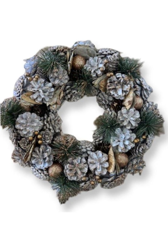 WINTER WOODLAND WREATH - 34CM