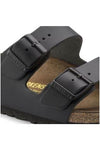 BIRKENSTOCK ARIZONA SMOOTH LEATHER REG | BLACK